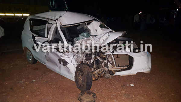 ಮಲಪ್ಪುರಂನಲ್ಲಿ ಕಾರು ಹಾಗೂ ಲಾರಿ ಅಪಘಾತ : ನಾಲ್ವರು ಗಂಭೀರ